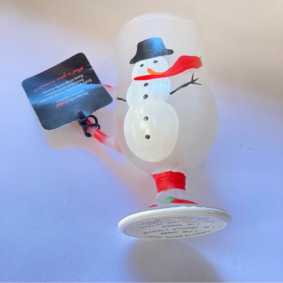 LOLITA Frosted Glass Hand Painted Mug with Handle I Like Mine Hot 9 oz - Picture 14 of 16